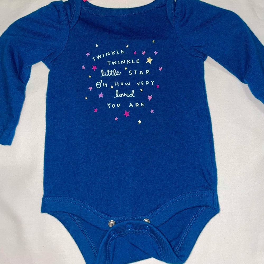 Baby Cat & Jack Long-sleeve onesie
